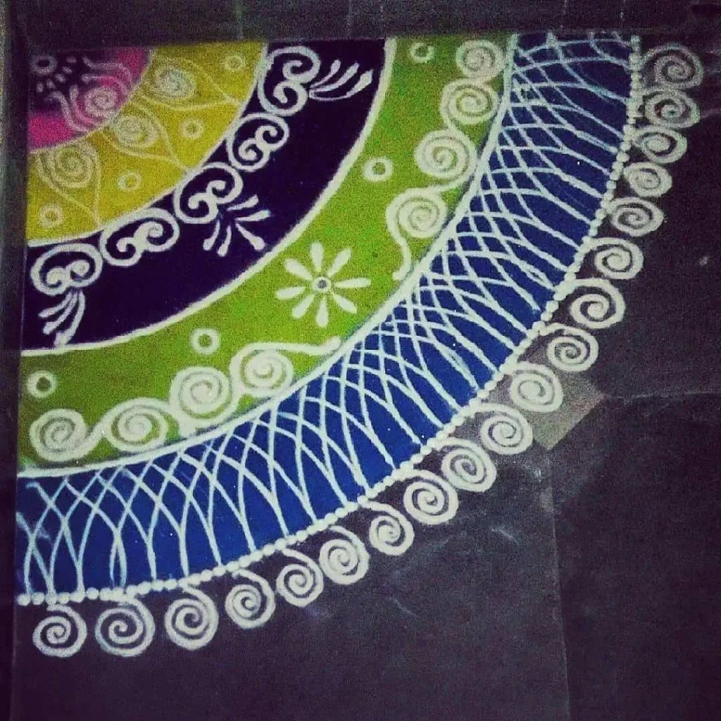 Flower Rangoli Designs Corner