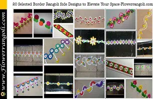 Border Rangoli Side Designs