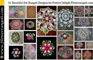 Beautiful Dot Rangoli Designs