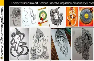 Mandala Art Designs Ganesha