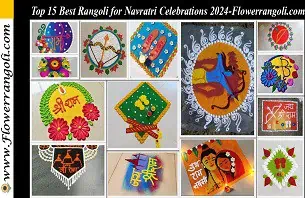 Best Rangoli for Navratri